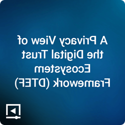 数字信任生态系统框架的隐私观